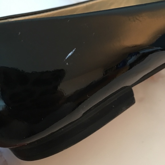 Geox Black Patent Leather Flats - Picture 5 of 5